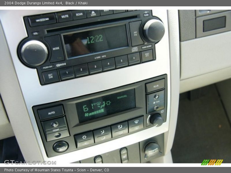 Black / Khaki 2004 Dodge Durango Limited 4x4