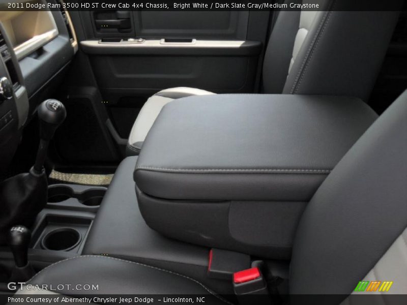  2011 Ram 3500 HD ST Crew Cab 4x4 Chassis Dark Slate Gray/Medium Graystone Interior