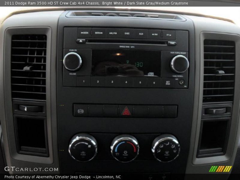 Controls of 2011 Ram 3500 HD ST Crew Cab 4x4 Chassis