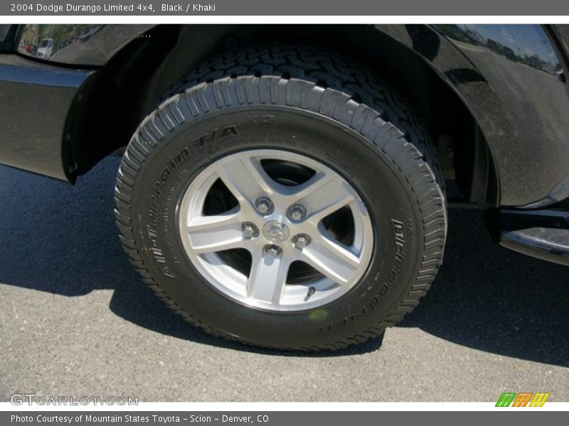 Black / Khaki 2004 Dodge Durango Limited 4x4