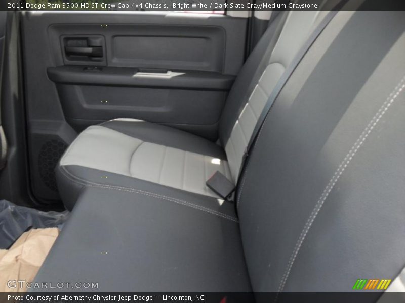  2011 Ram 3500 HD ST Crew Cab 4x4 Chassis Dark Slate Gray/Medium Graystone Interior