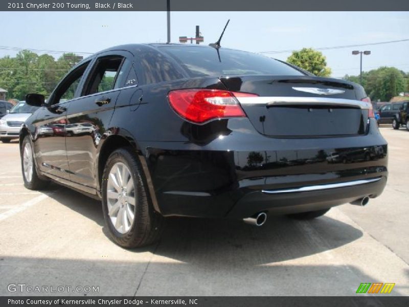 Black / Black 2011 Chrysler 200 Touring