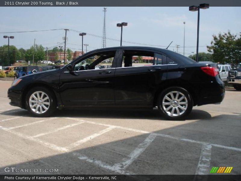 Black / Black 2011 Chrysler 200 Touring