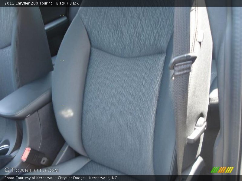 Black / Black 2011 Chrysler 200 Touring