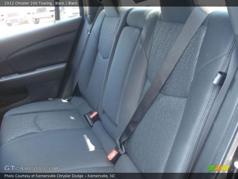 Black / Black 2011 Chrysler 200 Touring