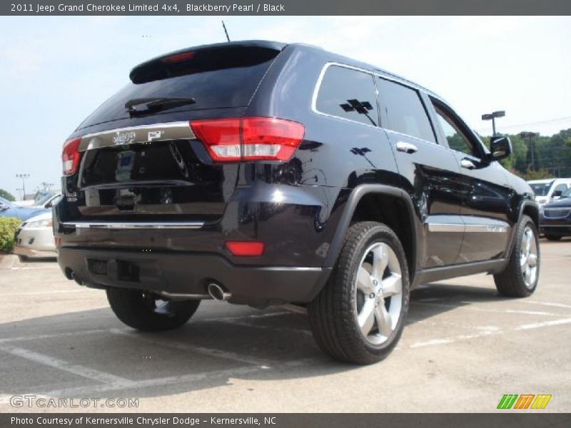 Blackberry Pearl / Black 2011 Jeep Grand Cherokee Limited 4x4