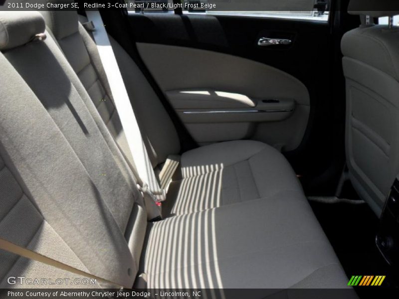 Redline 3-Coat Pearl / Black/Light Frost Beige 2011 Dodge Charger SE