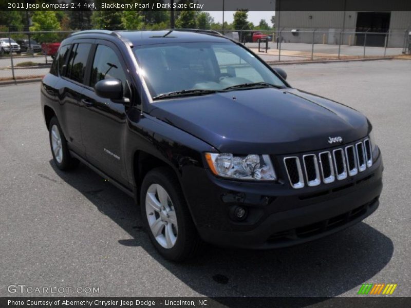 Blackberry Pearl / Dark Slate Gray 2011 Jeep Compass 2.4 4x4