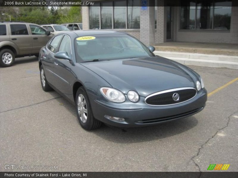 Slatestone Metallic / Gray 2006 Buick LaCrosse CX