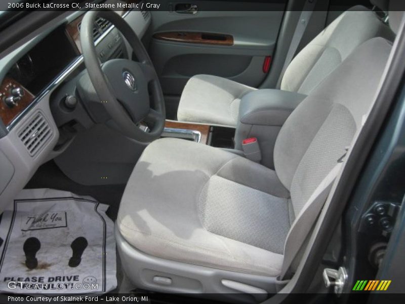 Slatestone Metallic / Gray 2006 Buick LaCrosse CX