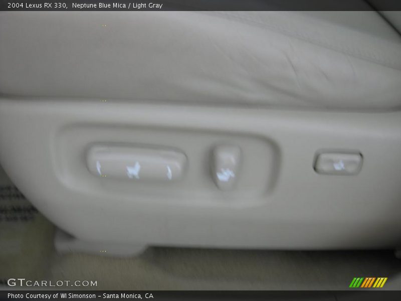 Neptune Blue Mica / Light Gray 2004 Lexus RX 330