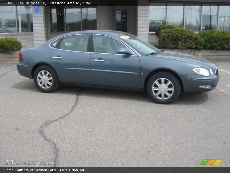 Slatestone Metallic / Gray 2006 Buick LaCrosse CX