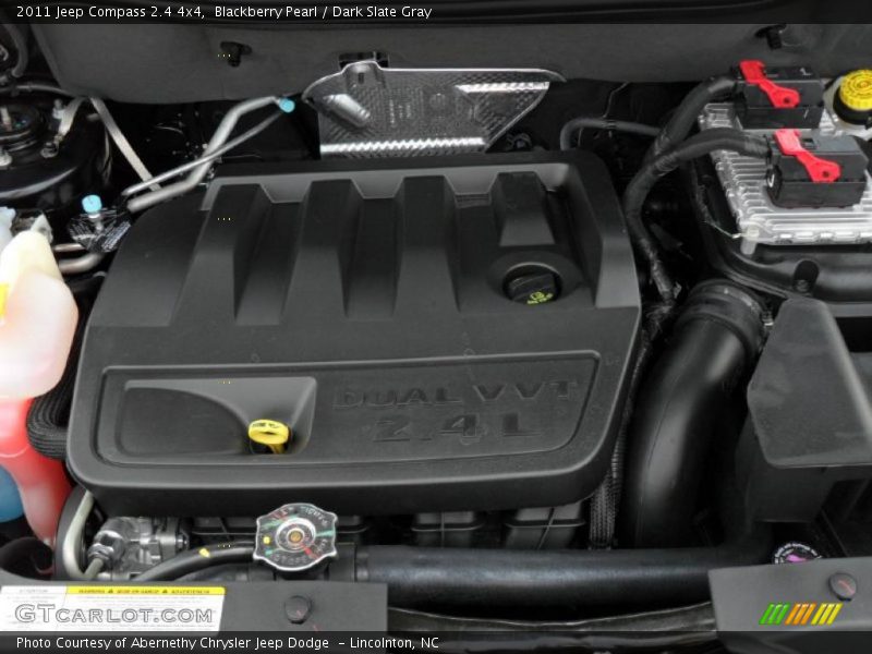 Blackberry Pearl / Dark Slate Gray 2011 Jeep Compass 2.4 4x4