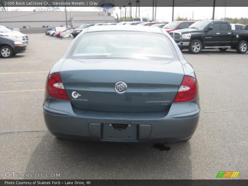 Slatestone Metallic / Gray 2006 Buick LaCrosse CX