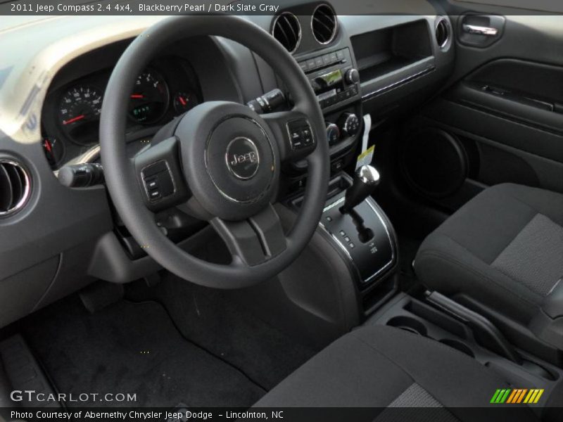 Blackberry Pearl / Dark Slate Gray 2011 Jeep Compass 2.4 4x4