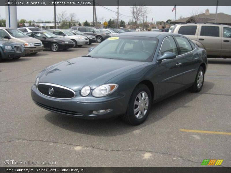 Slatestone Metallic / Gray 2006 Buick LaCrosse CX