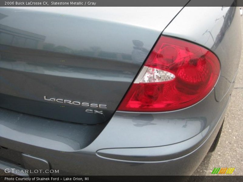Slatestone Metallic / Gray 2006 Buick LaCrosse CX