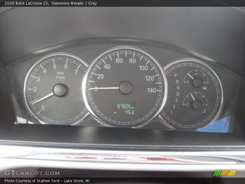 Slatestone Metallic / Gray 2006 Buick LaCrosse CX