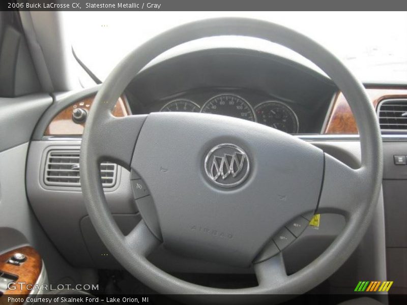 Slatestone Metallic / Gray 2006 Buick LaCrosse CX