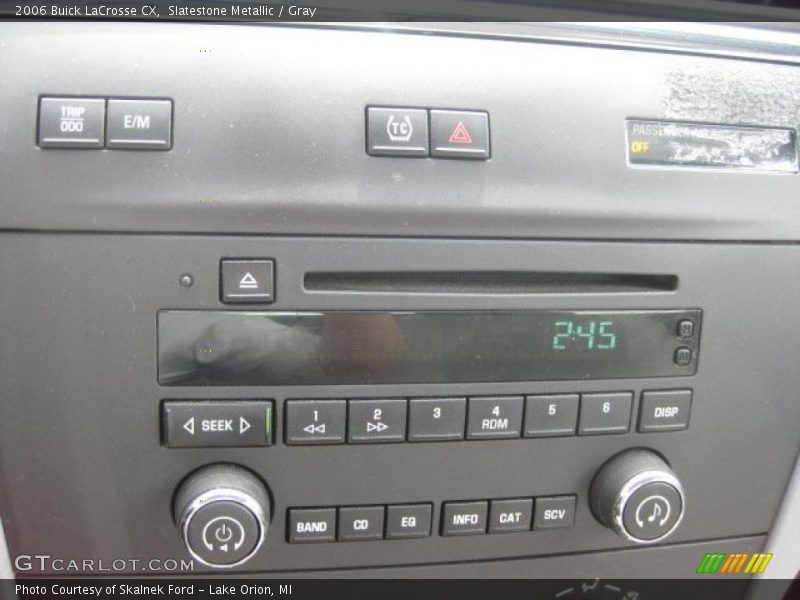 Slatestone Metallic / Gray 2006 Buick LaCrosse CX