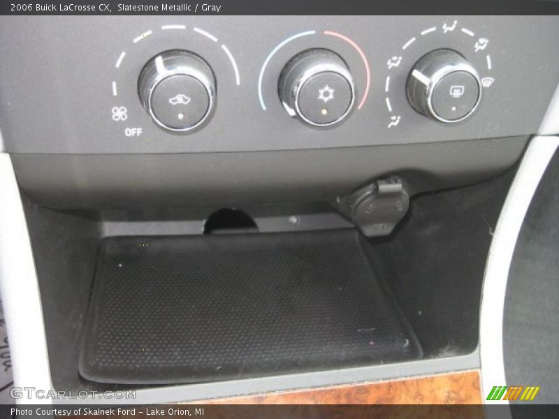 Slatestone Metallic / Gray 2006 Buick LaCrosse CX