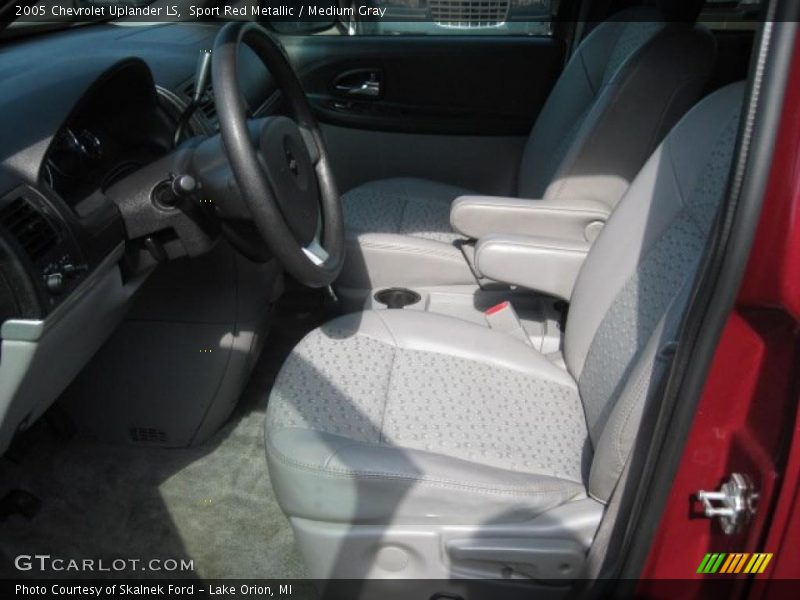 Sport Red Metallic / Medium Gray 2005 Chevrolet Uplander LS