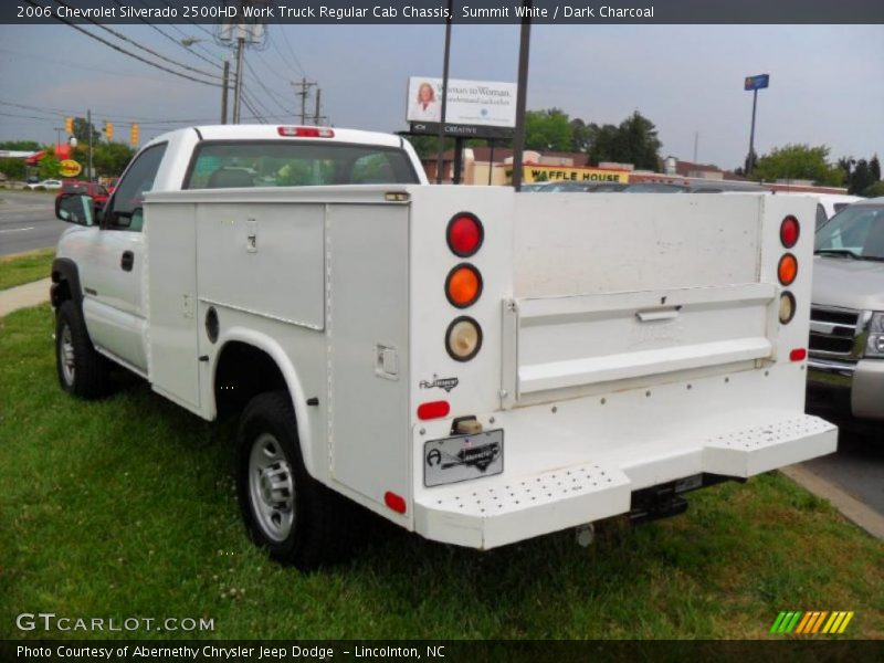 Summit White / Dark Charcoal 2006 Chevrolet Silverado 2500HD Work Truck Regular Cab Chassis