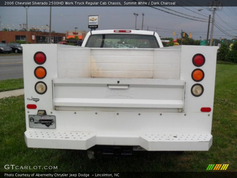 Summit White / Dark Charcoal 2006 Chevrolet Silverado 2500HD Work Truck Regular Cab Chassis