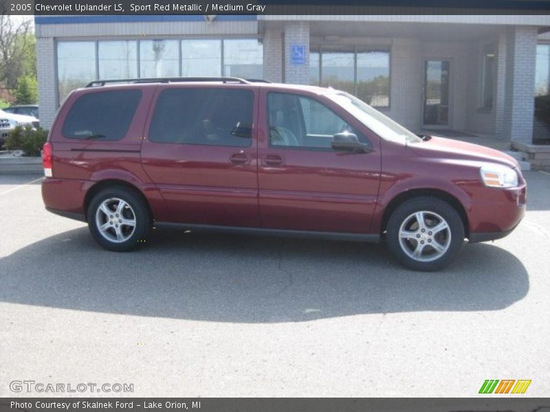 Sport Red Metallic / Medium Gray 2005 Chevrolet Uplander LS