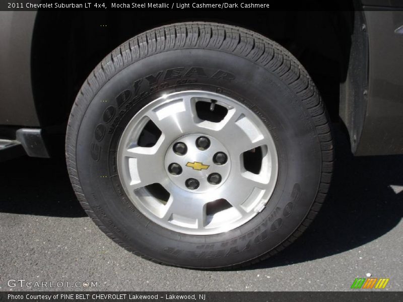 Mocha Steel Metallic / Light Cashmere/Dark Cashmere 2011 Chevrolet Suburban LT 4x4