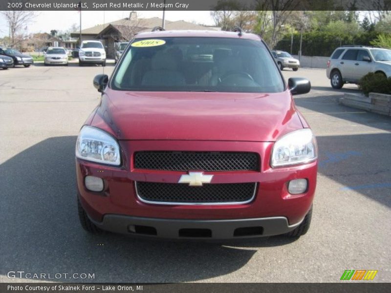 Sport Red Metallic / Medium Gray 2005 Chevrolet Uplander LS