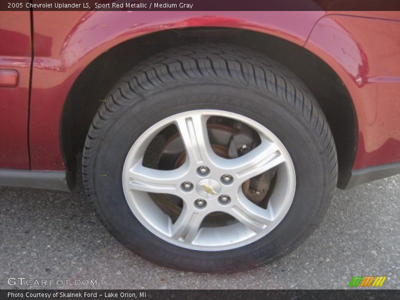 Sport Red Metallic / Medium Gray 2005 Chevrolet Uplander LS