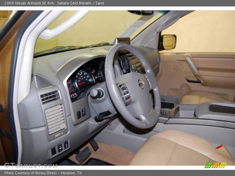 Dashboard of 2004 Armada SE 4x4