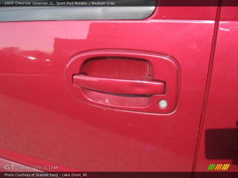 Sport Red Metallic / Medium Gray 2005 Chevrolet Uplander LS