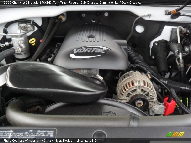 Summit White / Dark Charcoal 2006 Chevrolet Silverado 2500HD Work Truck Regular Cab Chassis