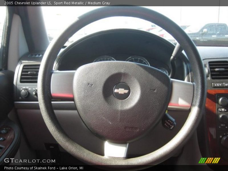 Sport Red Metallic / Medium Gray 2005 Chevrolet Uplander LS