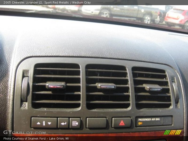 Sport Red Metallic / Medium Gray 2005 Chevrolet Uplander LS