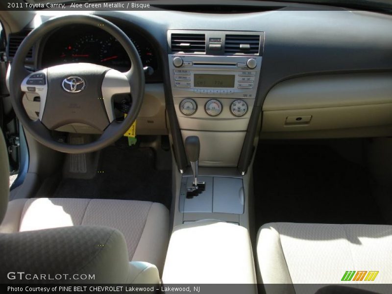 Aloe Green Metallic / Bisque 2011 Toyota Camry