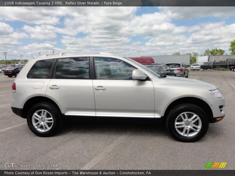 Reflex Silver Metallic / Pure Beige 2008 Volkswagen Touareg 2 VR6