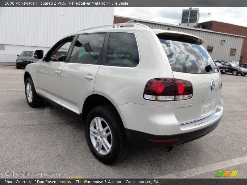 Reflex Silver Metallic / Pure Beige 2008 Volkswagen Touareg 2 VR6