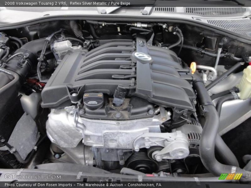 Reflex Silver Metallic / Pure Beige 2008 Volkswagen Touareg 2 VR6