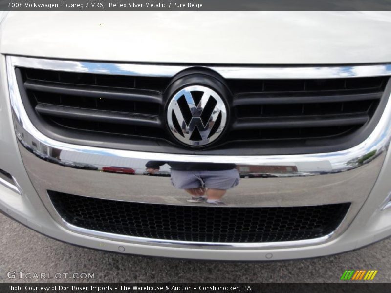 Reflex Silver Metallic / Pure Beige 2008 Volkswagen Touareg 2 VR6