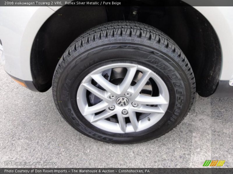 Reflex Silver Metallic / Pure Beige 2008 Volkswagen Touareg 2 VR6