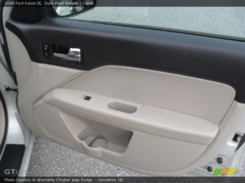 Dune Pearl Metallic / Camel 2008 Ford Fusion SE