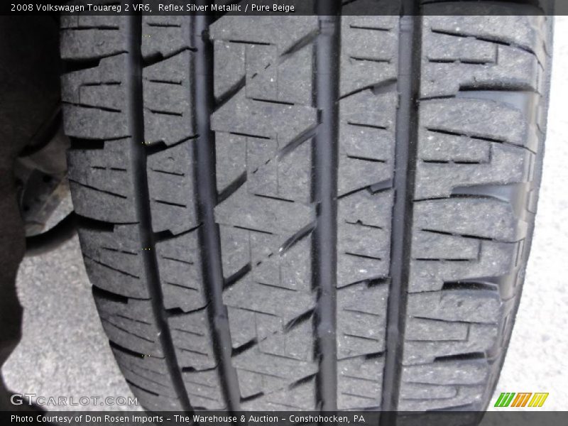 Reflex Silver Metallic / Pure Beige 2008 Volkswagen Touareg 2 VR6