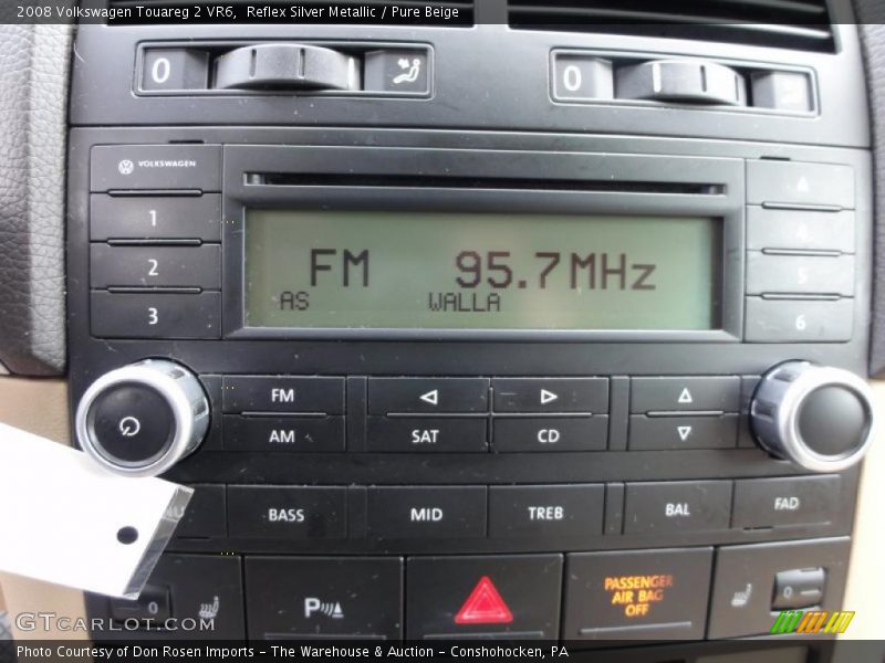 Reflex Silver Metallic / Pure Beige 2008 Volkswagen Touareg 2 VR6