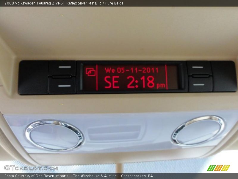 Reflex Silver Metallic / Pure Beige 2008 Volkswagen Touareg 2 VR6