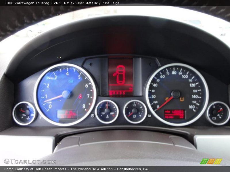 Reflex Silver Metallic / Pure Beige 2008 Volkswagen Touareg 2 VR6