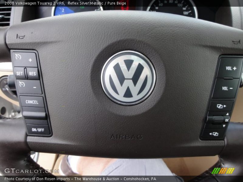 Reflex Silver Metallic / Pure Beige 2008 Volkswagen Touareg 2 VR6