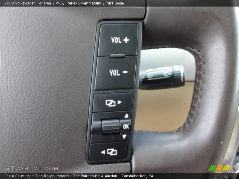 Reflex Silver Metallic / Pure Beige 2008 Volkswagen Touareg 2 VR6